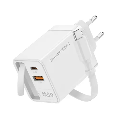 MDGAN65RW cargador de dispositivo móvil Blanco - Imagen 4
