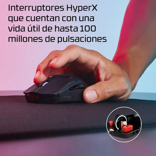 Pulsefire Haste 2 Mini: ratón gaming inalámbrico (negro) - Imagen 4