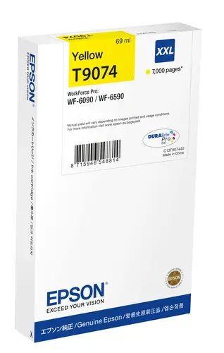 WF-6xxx Ink Cartridge Yellow XXL - Imagen 1
