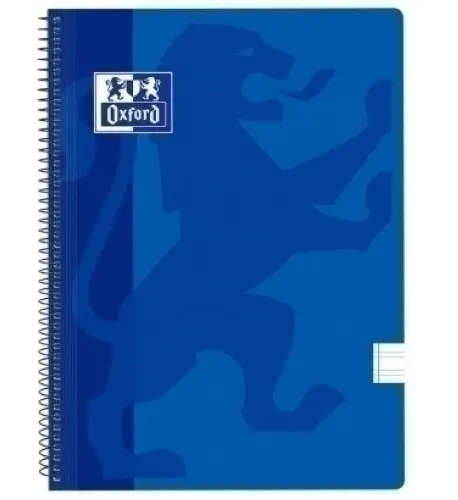BLOCK OXF.SCH.PP Fº 80h PT.3,5 AZUL MARI - Pack de 5 unidades