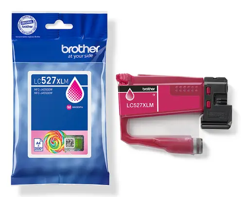 LC527XLM cartucho de tinta 1 pieza(s) Original Alto rendimiento (XL) Magenta - Imagen 3