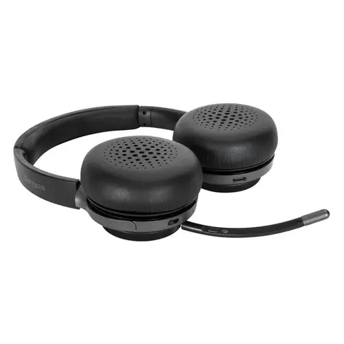 AEH104GL auricular y casco Auriculares Inalámbrico y alámbrico Diadema Llamadas/Música USB Tipo C Bluetooth Negro - Imagen 5