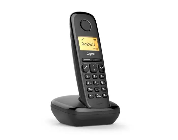 A170 Teléfono DECT Negro