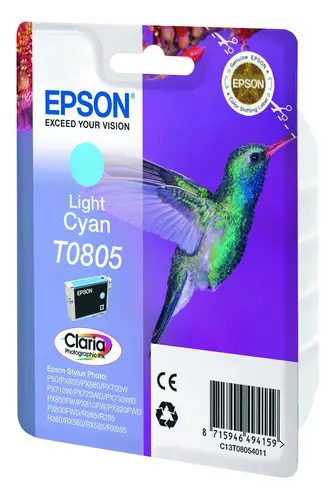 Hummingbird Cartucho T0805 cian claro - Imagen 1