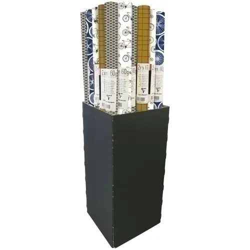 PAP.REGALO RL.CLAIREF.0,7x2 KRAFT BIK.(3