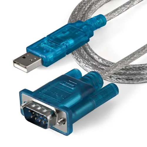 Cable Adaptador 0,9m USB a Puerto Serie Serial RS232 DB9 PC Mac Linux - Imagen 3