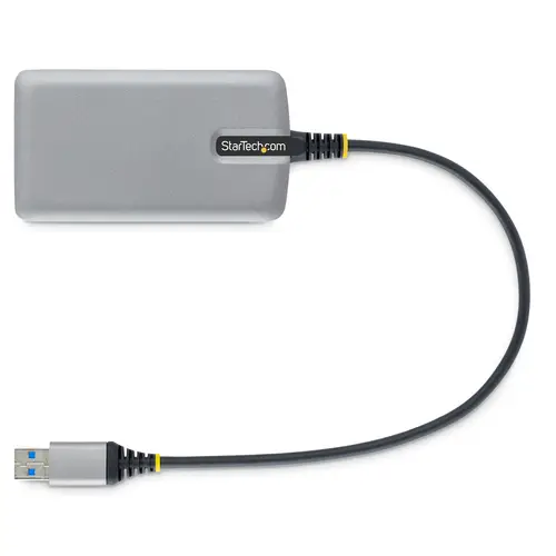 Hub USB de 3 Puertos USBA - USB 3.0 de 5Gbps - Alimentado por el Bus - Concentrador USB de 3 Puertos USB-A - Ladrón USB Portátil - Cable 30cm - Red Ethernet RJ45 1Gb - Imagen 6