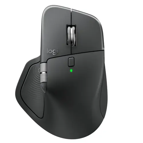 MX Master 4, ratón inalámbrico ergonómico con respuesta háptica avanzada, desplazamiento ultrarrápido, carga USB-C, Bluetooth, Windows, macOS grafito - Imagen 6