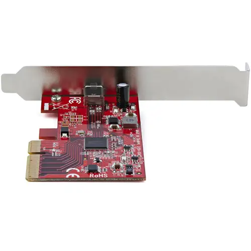 Tarjeta PCIe 1 Puerto USB-C 3.2 Gen 2x2 - Tarjeta Controladora PCI Express 3.0 x4 USB Tipo C SuperSpeed de 20Gbps - Tarjeta Adaptadora USB Tipo C - Tarjeta de Expansión - Windows y Linux - Imagen 4