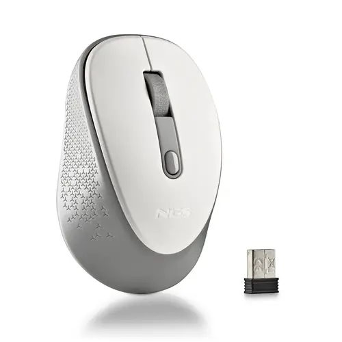 DEW ratón Oficina Ambidextro RF inalámbrico Óptico 1600 DPI - Imagen 4
