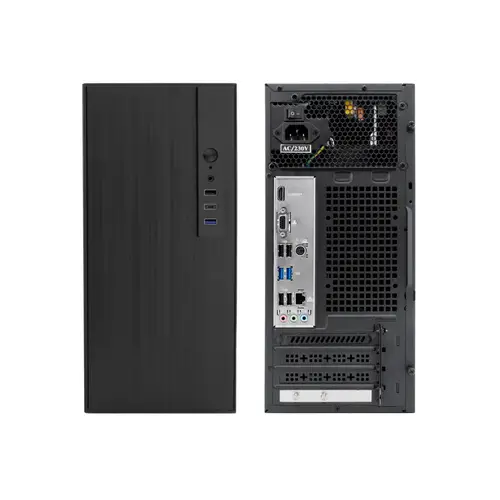 CAJA MATX M460 USB-C 3.2 GEN1 SGCC 0.8MM BASIC500GR 500W - Imagen 2