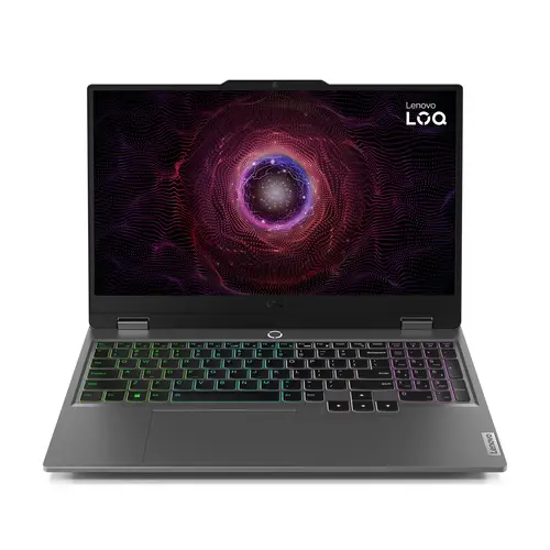 LOQ 15AHP9 AMD Ryzen 7 7445HS Portátil 39,6 cm (15.6") Full HD 16 GB DDR5-SDRAM 512 GB SSD NVIDIA GeForce RTX 3050 Wi-Fi 6 (802.11ax) Windows 11 Home Gris Español - Imagen 1