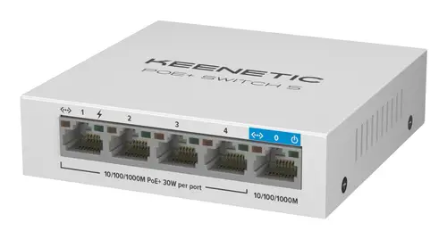 Switch Gigabit de 5 puertos con 4 puertos PoE+ y asignación de energía de 60 W - Imagen 2
