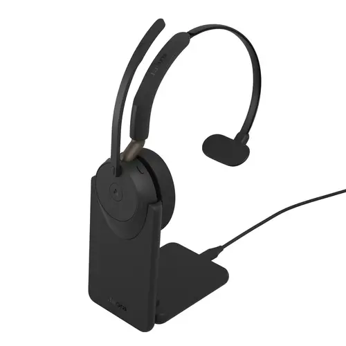 Evolve3 65 Auriculares Inalámbrico Diadema Oficina/Centro de llamadas USB tipo A Bluetooth Negro - Imagen 2