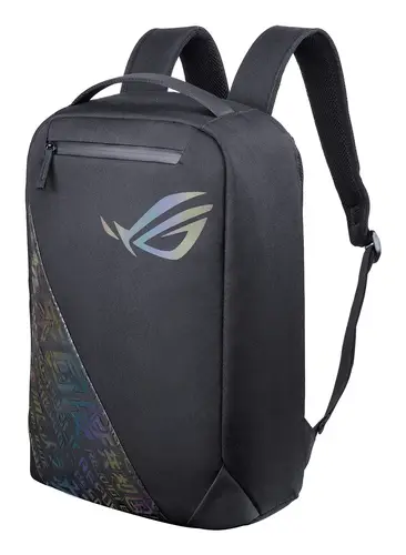 ROG Backpack BP1501G Holographic Edition 43,2 cm (17") Mochila Negro, Gris - Imagen 3