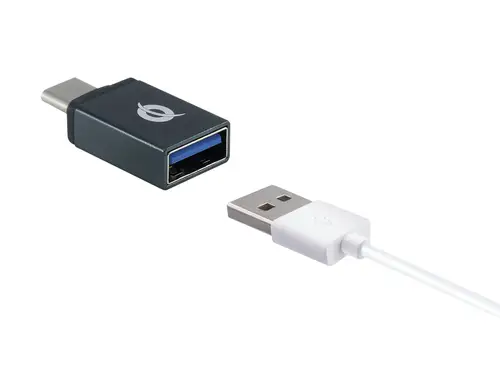 DONN04G cambiador de género para cable USB 3.1 Gen 1 Type-C, USB 2.0 Type-C USB 3.1 Gen 1 Type-A, USB 2.0 Micro Negro - Imagen 2