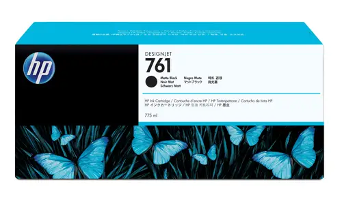 Cartucho de tinta DesignJet 761 negro mate de 775 ml - Imagen 1