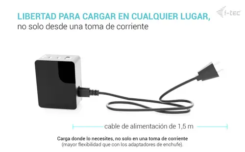 100W Intelligent Multiport USB Charger - Imagen 7