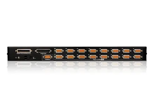 Switch KVM VGA PS/2-USB de 16 puertos con puerto para conexión en cadena y periféricos USB - Imagen 2