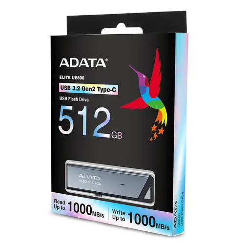 UE800 unidad flash USB 512 GB USB Tipo C 3.2 Gen 2 (3.1 Gen 2) Plata - Imagen 6