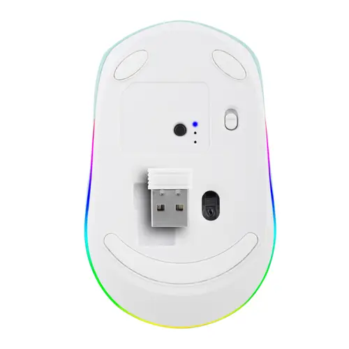 SMOG MINT-RB ratón Juego Ambidextro RF Wireless + Bluetooth Óptico 2400 DPI - Imagen 6