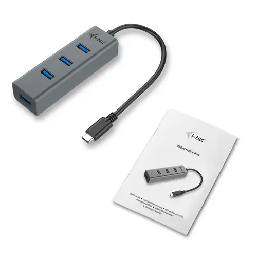 Metal USB-C HUB 4 Port - Imagen 3