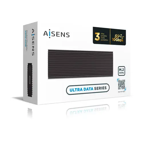 Caja Externa M.2 (NGFF) ASM2-022B NVMe A USB3.2 Gen2, Negra - Imagen 5