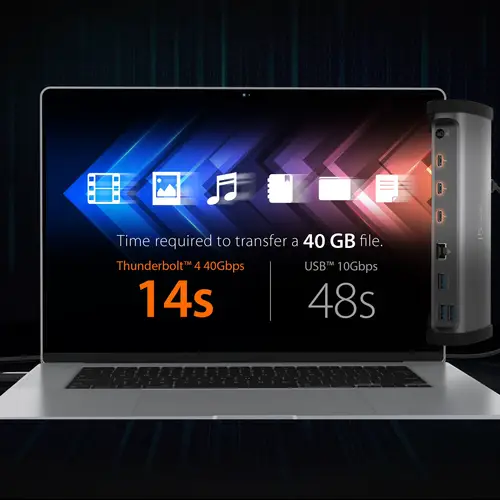 JTD562-EN - Estación de acoplamiento 8K Thunderbolt 4 - UE - Imagen 10