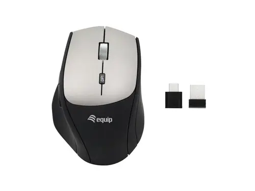 245115 ratón Oficina mano derecha RF inalámbrico Óptico 2400 DPI - Imagen 1