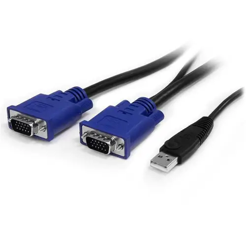 Conmutador Switch KVM 1U OSD y Cables 16 puertos USB A Vídeo VGA HD15 - Imagen 4
