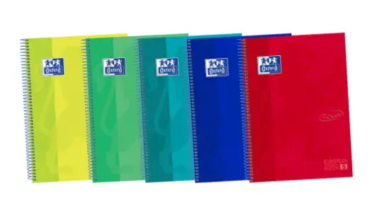 400138671 cuaderno y block A4+ 120 hojas Colores surtidos