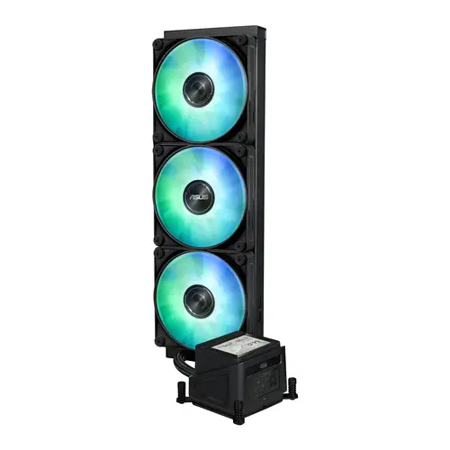 MAX GAMING LC 360 ARGB LCD Procesador Sistema de refrigeración líquida todo en uno 12 cm Negro - Imagen 5