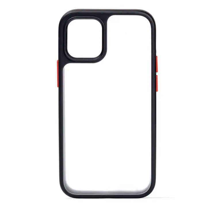 Classic essential funda para teléfono móvil 13,7 cm (5.4") Negro, Transparente