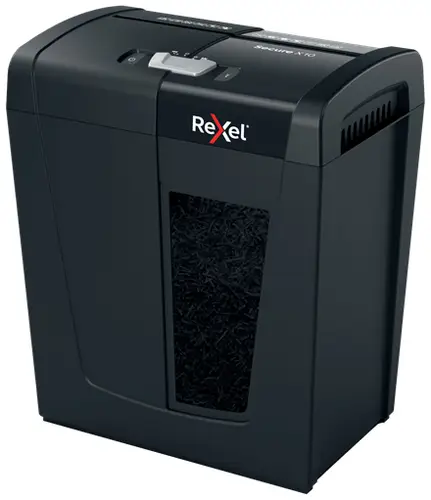 Secure X10 triturador de papel Corte cruzado 70 dB Negro - Imagen 3
