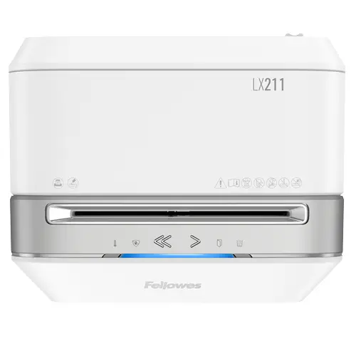 LX Series Powershred LX21 triturador de papel Microcorte Gris, Blanco - Imagen 2