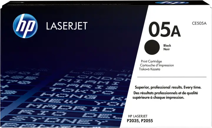 Cartucho de tóner original LaserJet 05A negro