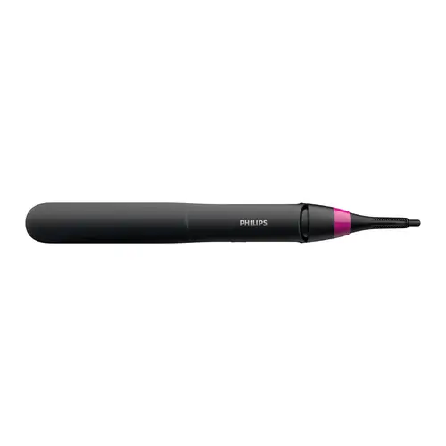 StraightCare Essential BHS375/00 Utensilio de peinado Cepillo alisador Caliente Negro, Rosa 1,8 m - Imagen 2