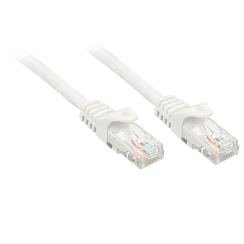 Rj45/Rj45 Cat6 0.5m cable de red Blanco 0,5 m U/UTP (UTP) - Imagen 1