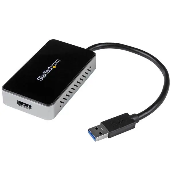 Adaptador de Vídeo Externo USB 3.0 a HDMI con Hub USB 1 Puerto -..