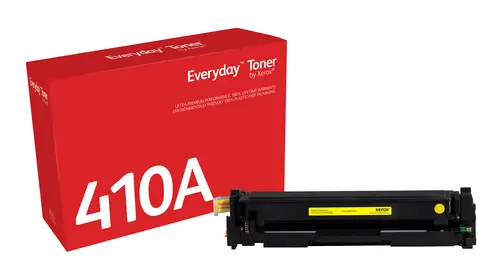 Everyday El tóner Everyday Amarillo de Xerox es compatible con HP 410A (CF412A), Capacidad estándar - Imagen 1