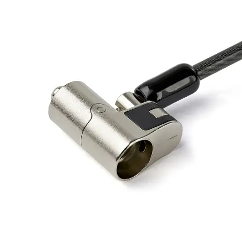 Cable de 2m de Seguridad para Ordenadores Portátiles - para K-Slot - Ranura Nano - Ranura Wedge - con Llave - Imagen 3