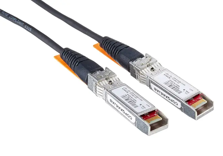 10GBASE-CU SFP+ Cable 3 Meter Cable de fibra óptica e InfiniBand..