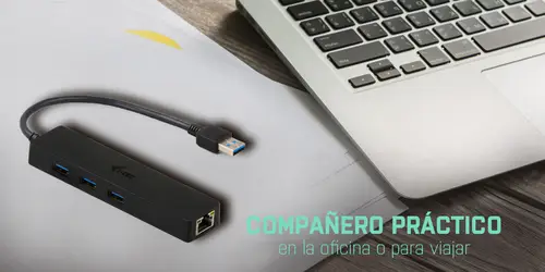 Advance USB 3.0 Slim HUB 3 Port + Gigabit Ethernet Adapter - Imagen 10