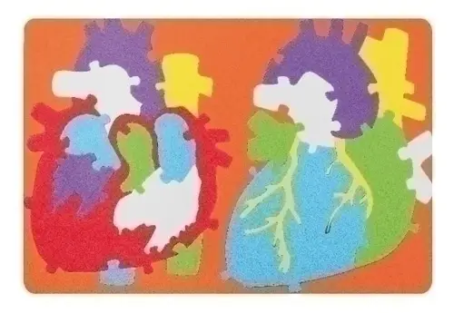 GOMA EVA FIXO PUZZLE 23x32 SISTEMA CARDI
