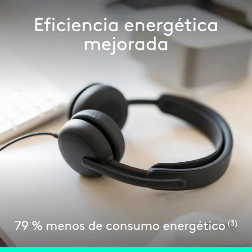 Zone Wired 2: auriculares con cancelación de ruido y tecnología híbrida adaptativa ANC, USB-C con adaptador USB-A, Grafito - Imagen 13