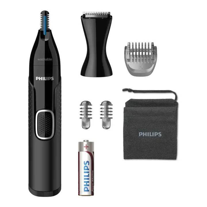 5000 series Nose trimmer series 5000 NT5650/16 Recortador de precisión para nariz, orejas y cejas
