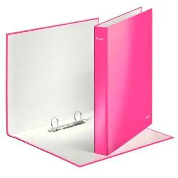 LEITZ CARPETA WOW ANILLAS MIXTAS 2X25 MM A4+ CARTÓN FORRADO PLAS..
