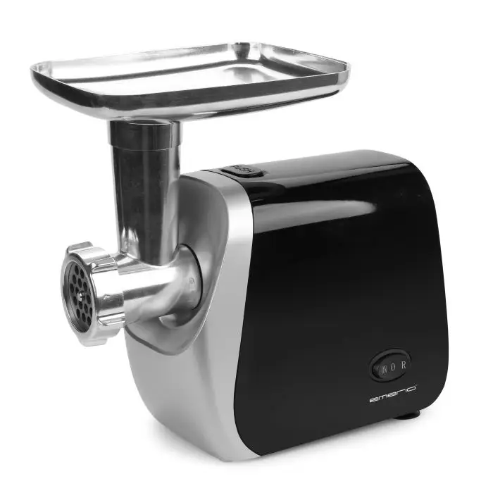 MG-130207 picadora 1300 W Negro, Acero inoxidable