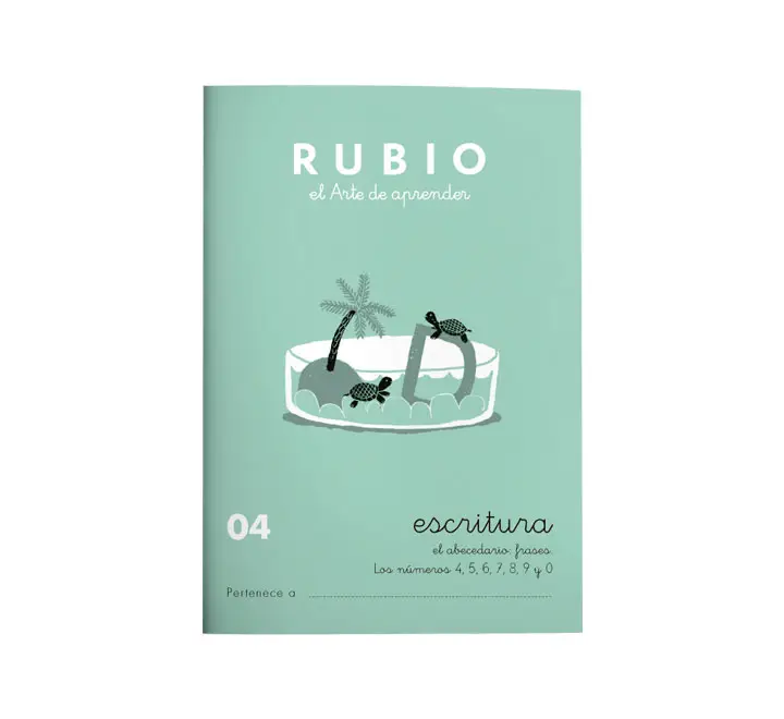 CUADERNO RUBIO A5 ESCRITURA   04 - Pack de 10 unidades