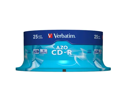 CD-R AZO Crystal 700 MB 25 pieza(s) - Imagen 2